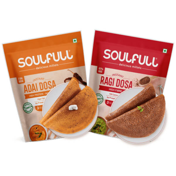 Soulfull Adai Dosa And Ragi Dosa Mix | Grab2Buy