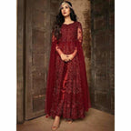 Maisha 7204 hit design on net fabric | Grab2Buy