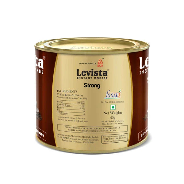 Levista Strong Coffee Can 60:40 | Grab2Buy