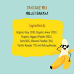 Timios Banana Millet Pancake with Vanilla