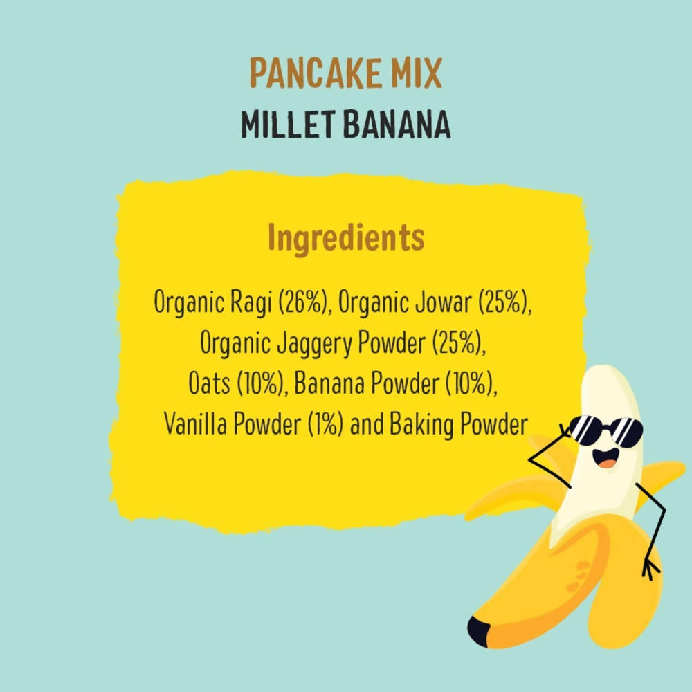 Timios Banana Millet Pancake with Vanilla | Grab2Buy
