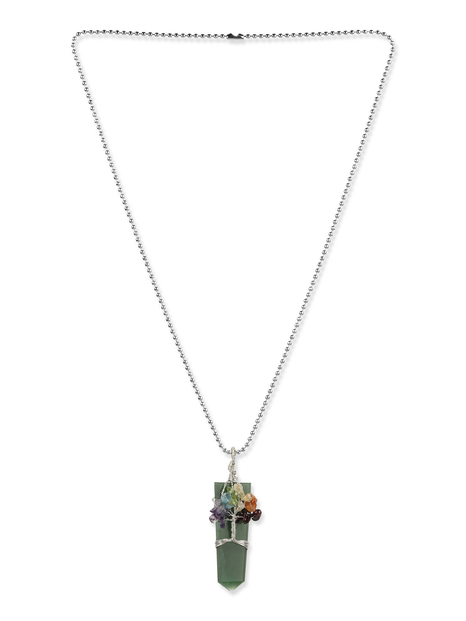 Women's Silver-Plated Necklace - Ruby Raang | Grab2Buy