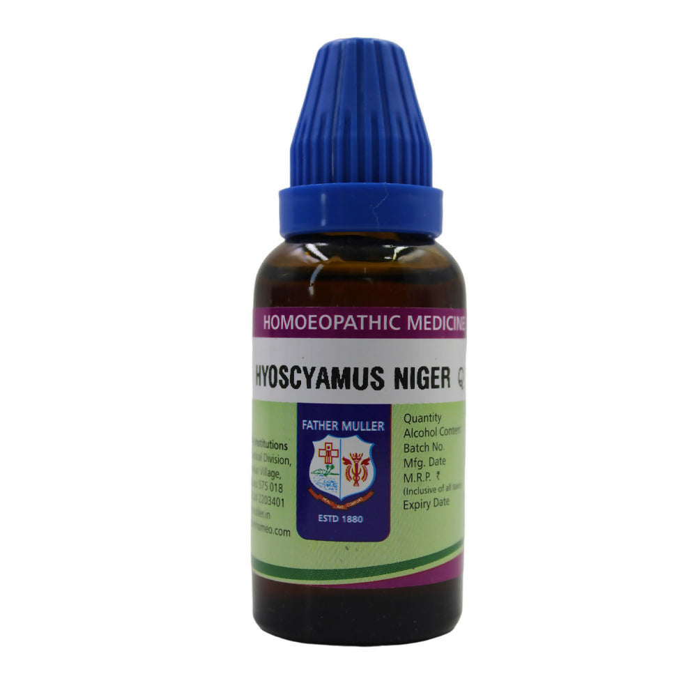 Father Muller Hyoscyamus Niger Mother Tincture Q | Grab2Buy