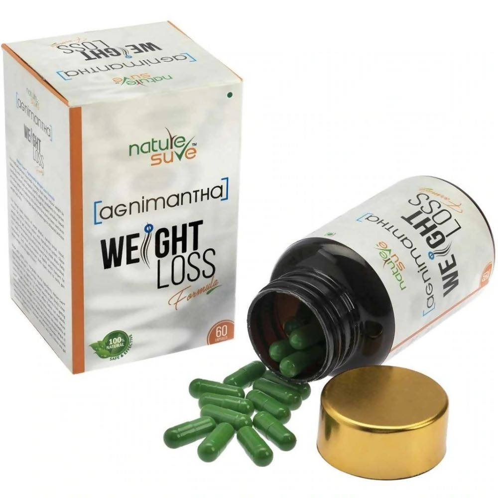 Nature Sure Agnimantha Weight Loss Capsules | Grab2Buy