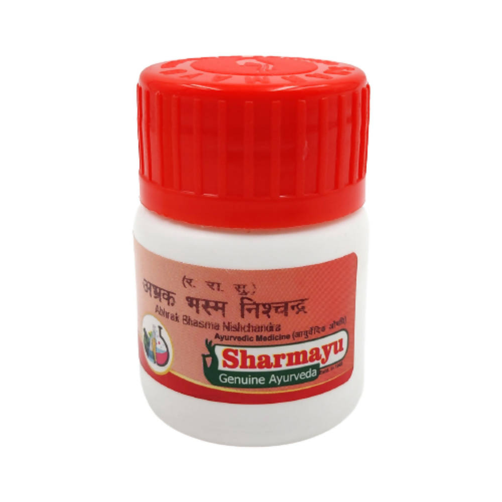 Sharmayu Ayurveda Abhrak Bhasma Nishchandra | Grab2Buy