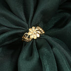 AanyaCentric Gold-Polished Mangalsutra & Ring Set