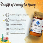 HoneyVeda Premium Raw Eucalyptus Honey | Grab2Buy