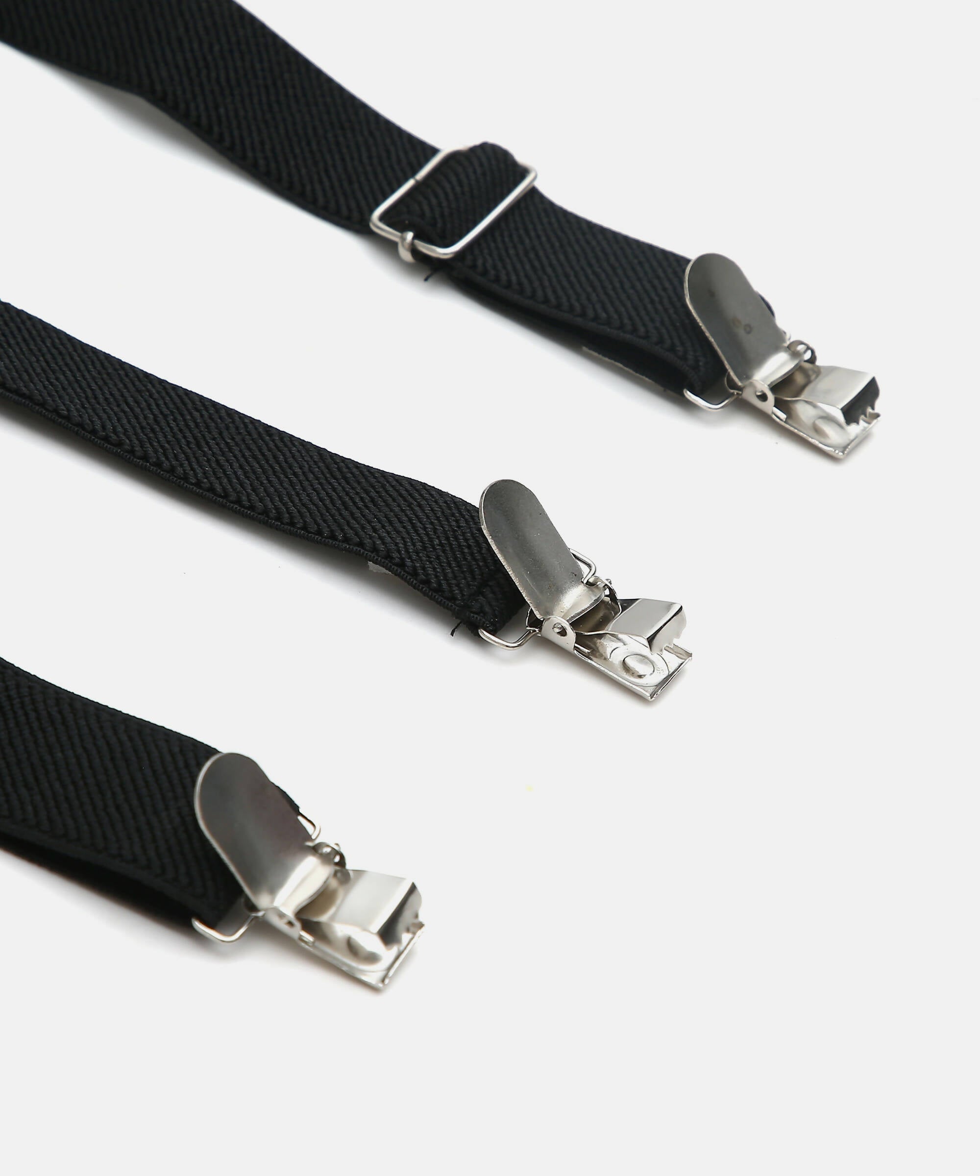 Manet Boys Solid Suspenders - Black | Grab2Buy