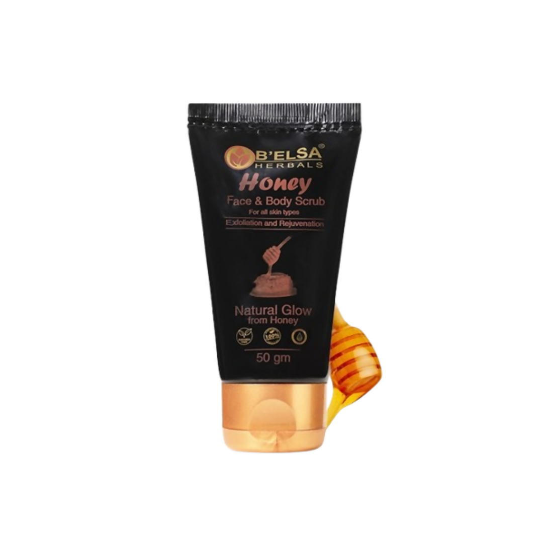 Belsa Herbals Organic Honey Face & Body Scrub | Grab2Buy