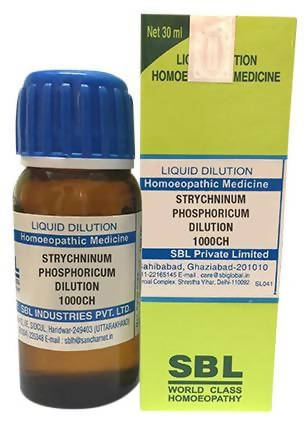 SBL Homeopathy Strychninum Phosphoricum Dilution | Grab2Buy