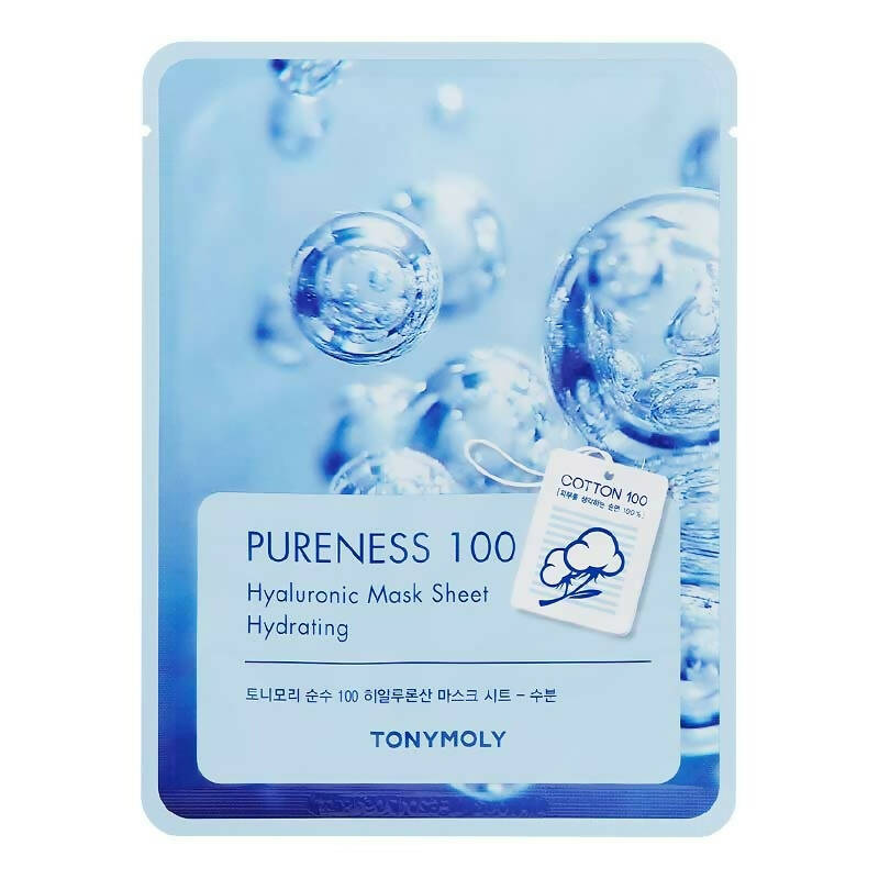 Tonymoly Pureness 100 Hyaluronic Acid Mask Sheet - Korean Skincare | Grab2Buy