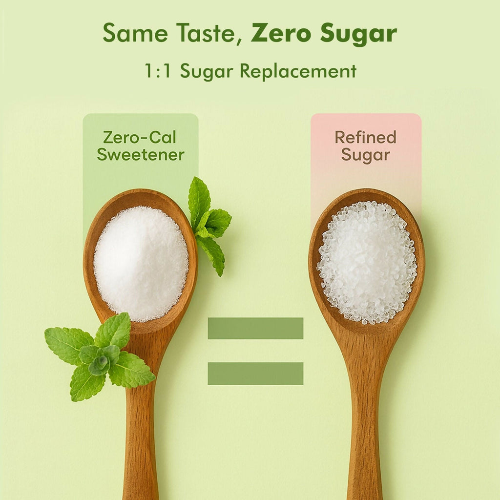 Dr. Morepen Slimsweet Natural Sugar Substitute with Stevia & Monk Fruit | Grab2Buy