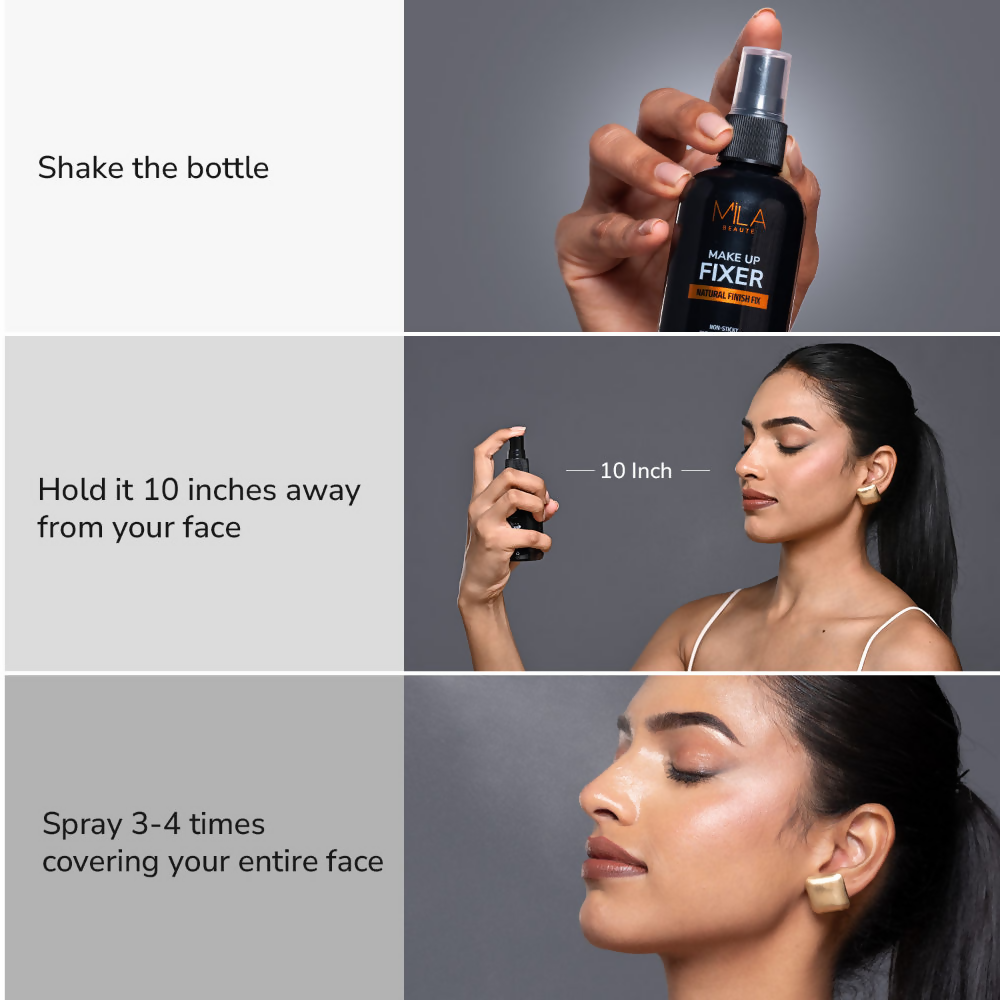 Mila Beaute Non Sticky & Long Lasting Makeup Fixer with Aloe Vera and Vitamin E | Grab2Buy