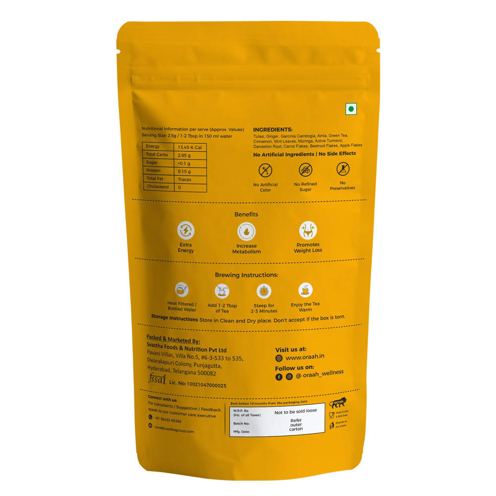 Oraah Detox Tea Morning Boost Tea | Grab2Buy