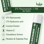 Bake 2% Niacinamide + Hyaluronic Acid Tinted Butter Brightening Lip Balm | Grab2Buy