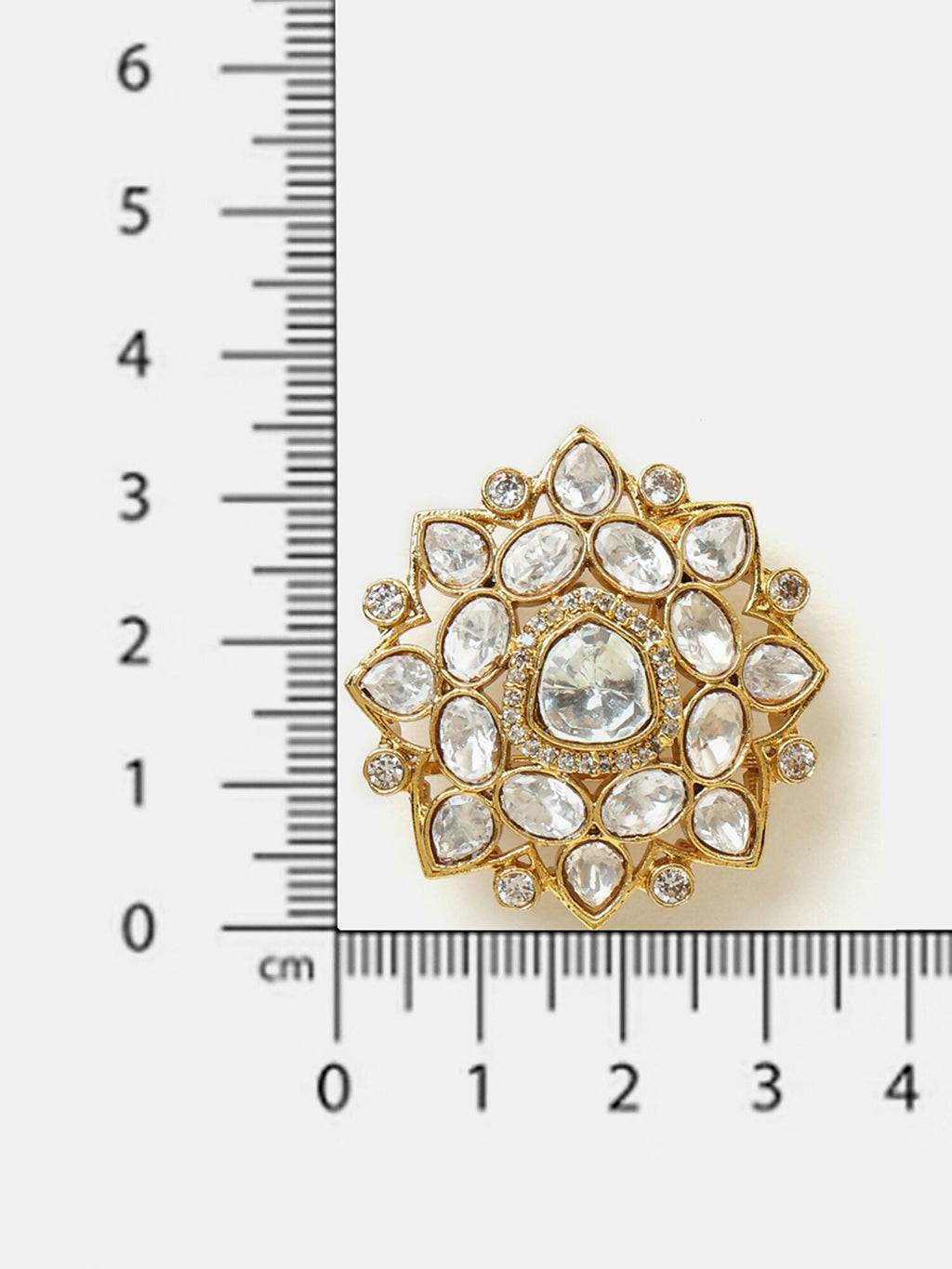 Ruby Raang Floral Aura Studs | Grab2Buy