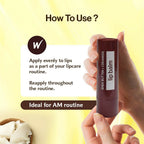 WOW Skin Science Shea Butter & Ceramides Repairing Lip Balm with SPF 50 | Grab2Buy