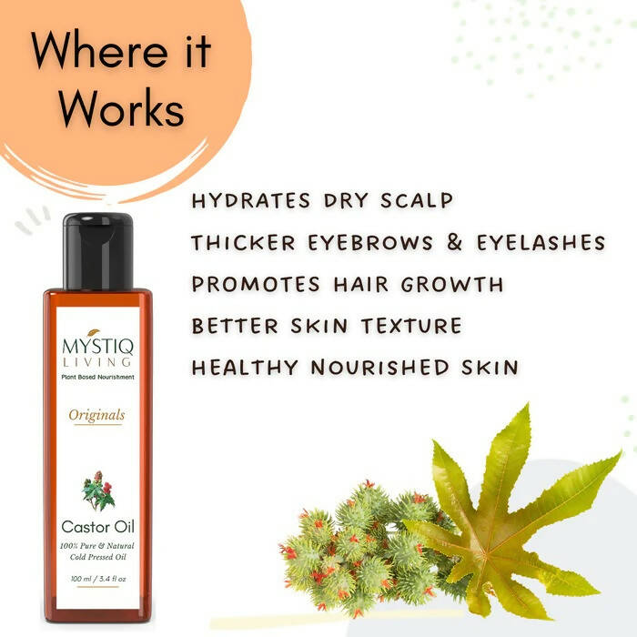 Mystiq Living Originals Castor Oil | Grab2Buy