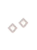 stone stud (Rose gold) - Ruby Raang | Grab2Buy
