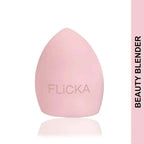 FLiCKA Beauty Blender with Case Pink (Makeup Sponge)