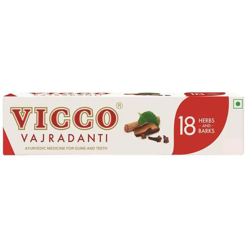 Vicco Vajradanti Ayurvedic 18 Herbs and Barks Toothpaste | Grab2Buy