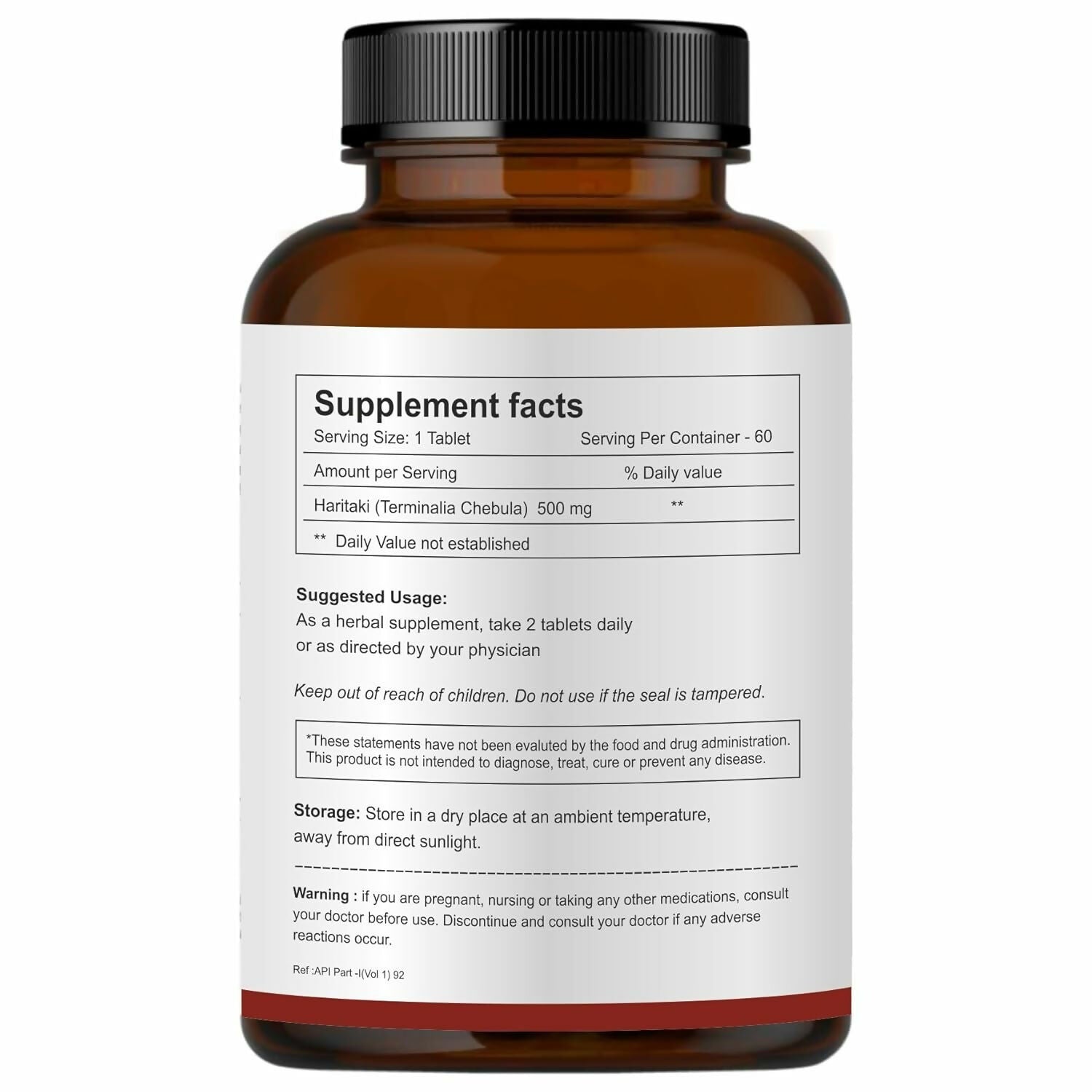 Herb Essential Haritaki Tablets – 500 mg | Grab2Buy