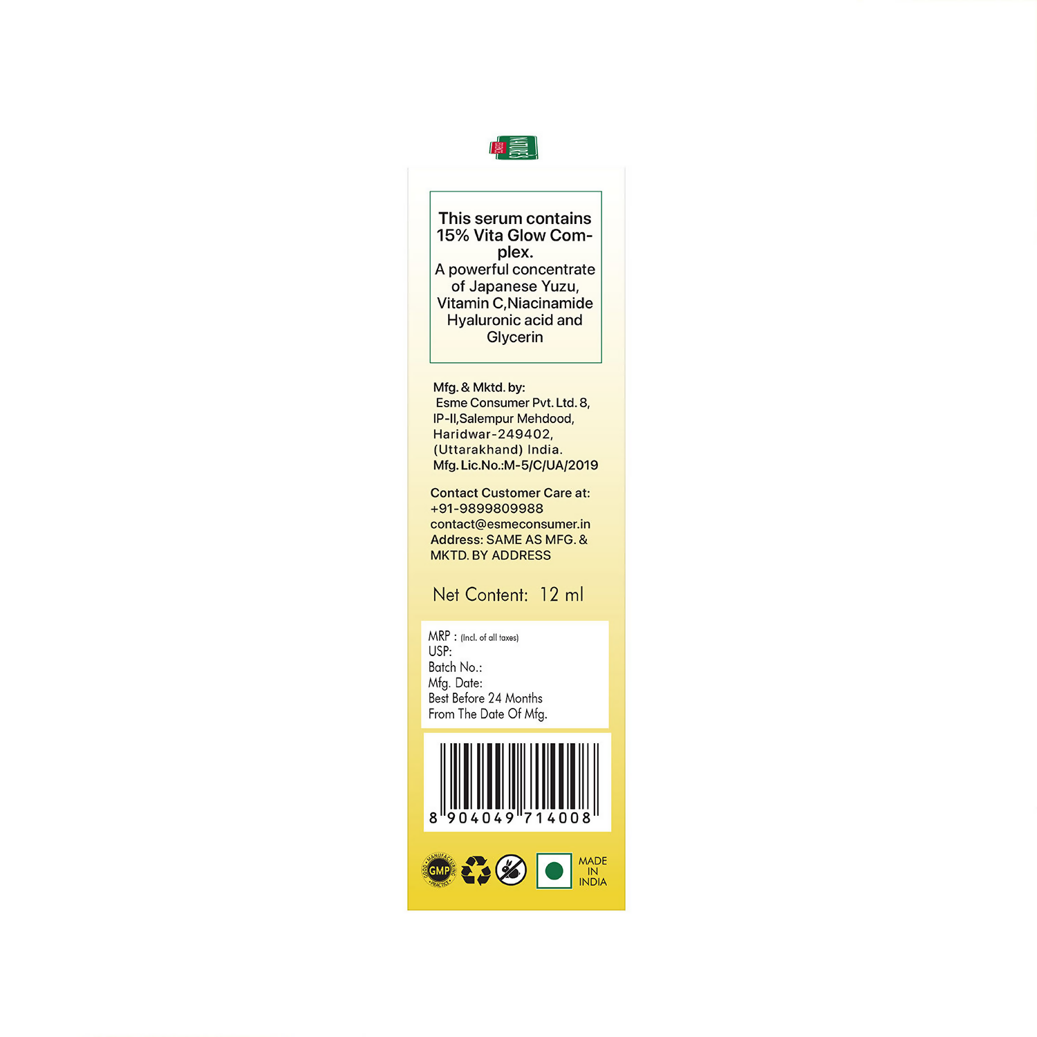 Nature's Essence Bright Glow Vitamin C Serum | Grab2Buy