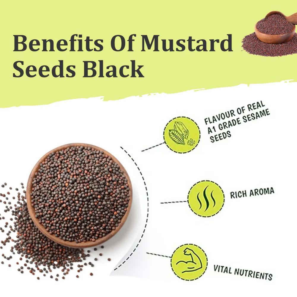 Nature Land Organics Mustard Black | Grab2Buy