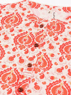 Yufta Women Red & Beige Printed Straight Kurta | Grab2Buy