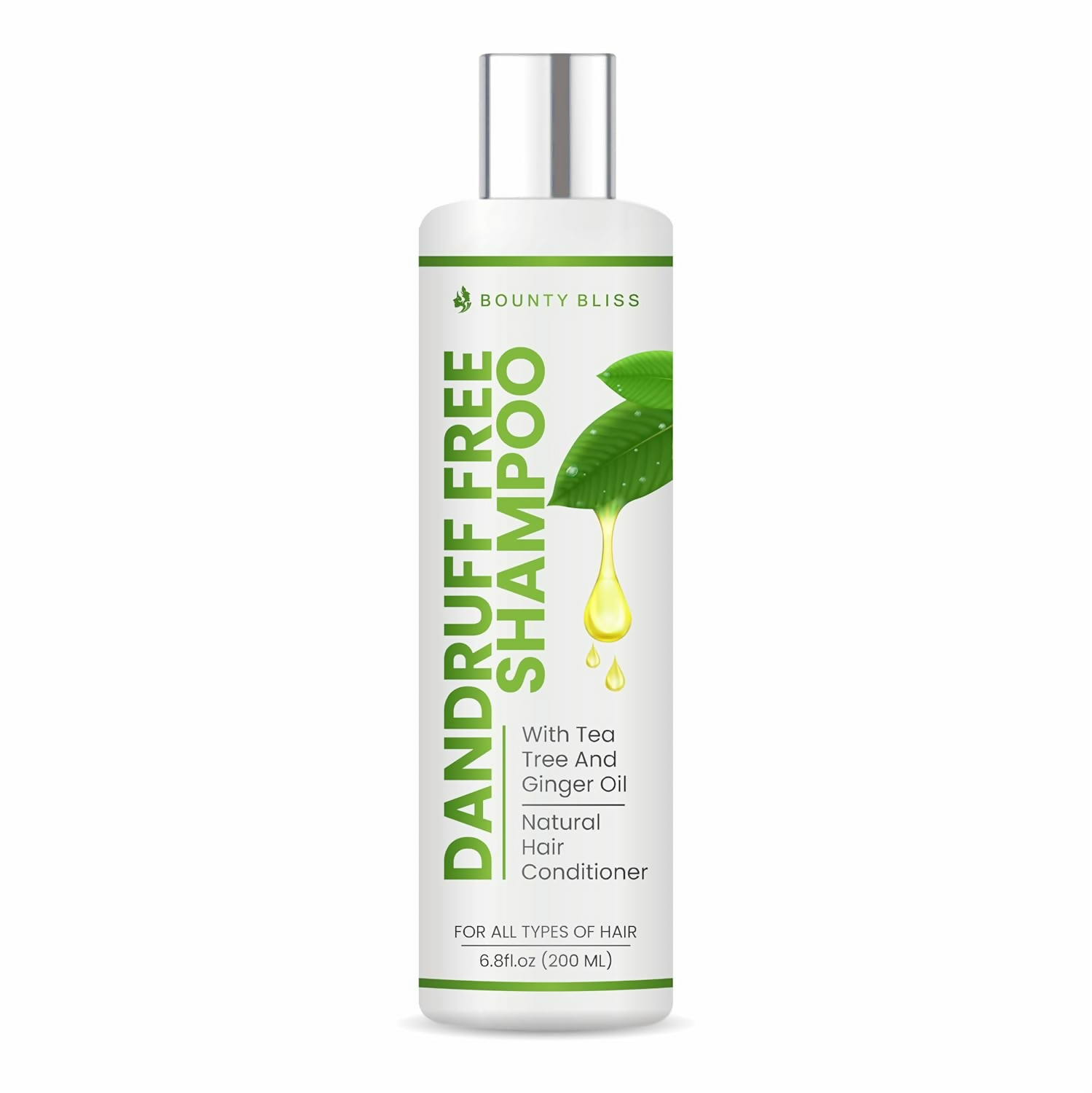 Bounty Bliss Dandruff Free Shampoo with Tea Tree & Ginger Oil – Anti-Dandruff | Grab2Buy