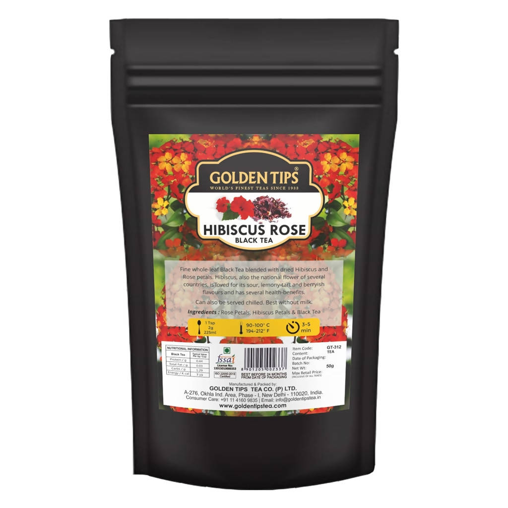 Golden Tips Hibiscus Rose Black Tea | Grab2Buy
