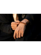 NVR 5 Mukhi Rudraksha Stretchable Bracelet | Grab2Buy