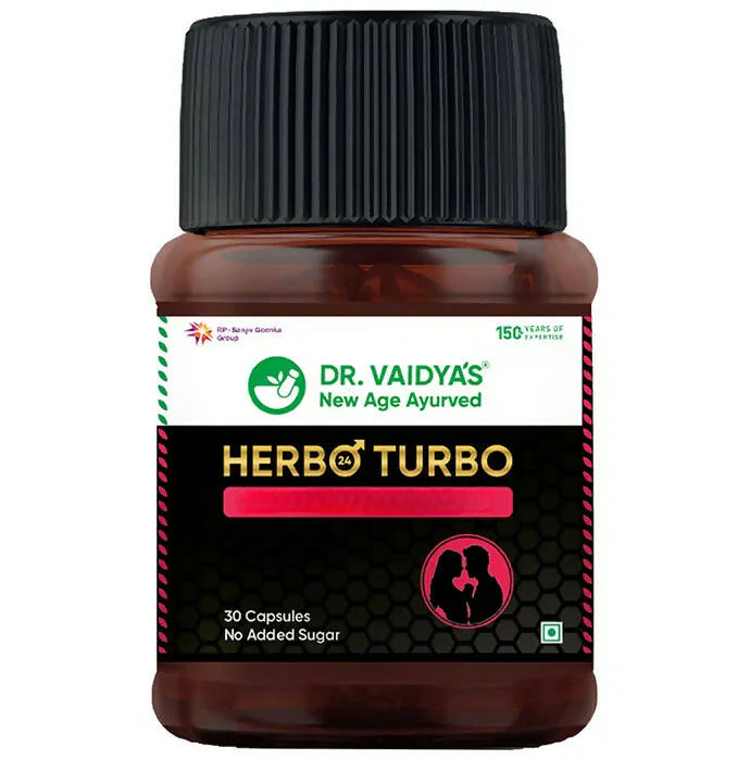 Dr. Vaidya's Herbo 24 Turbo Capsules | Grab2Buy