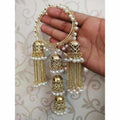 MS Fashion India Stylish Hanging Bangles With Jhumkas, Chains And Pearls | Grab2Buy