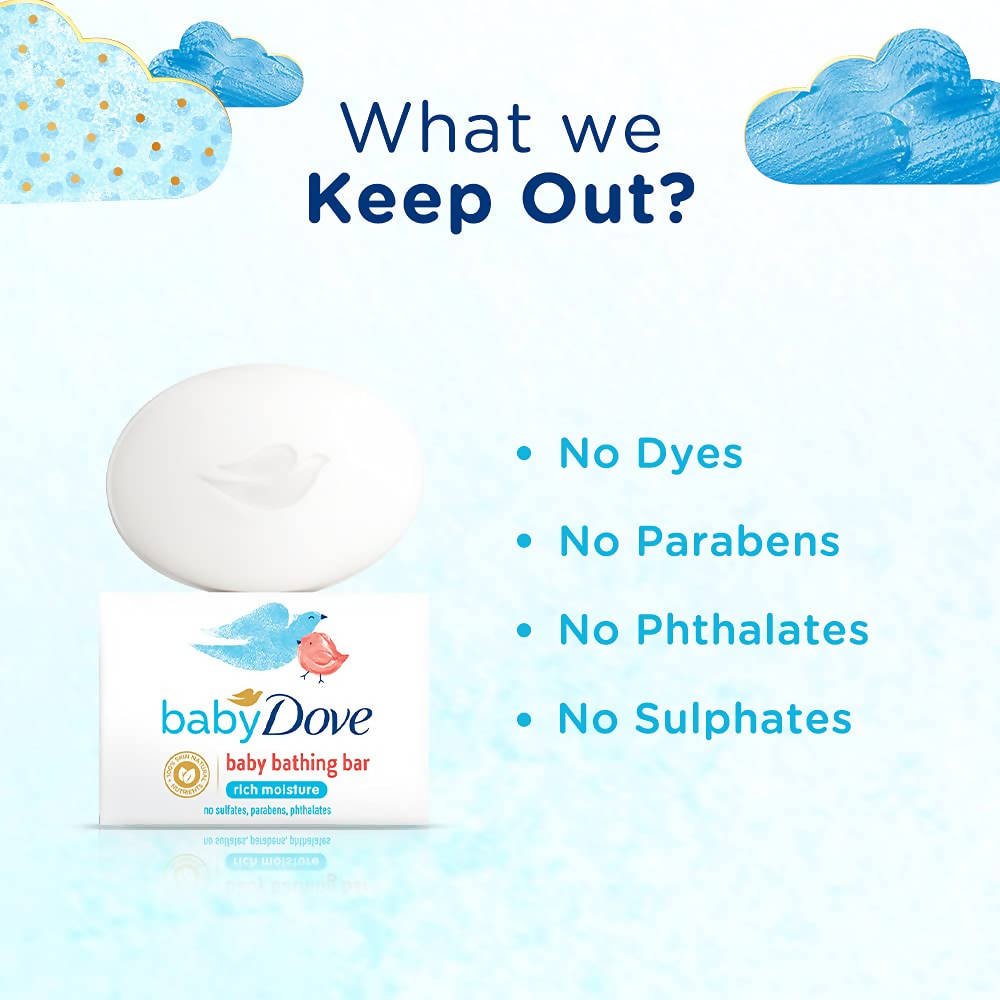 Baby Dove Rich Moisture Bathing Bar | Grab2Buy