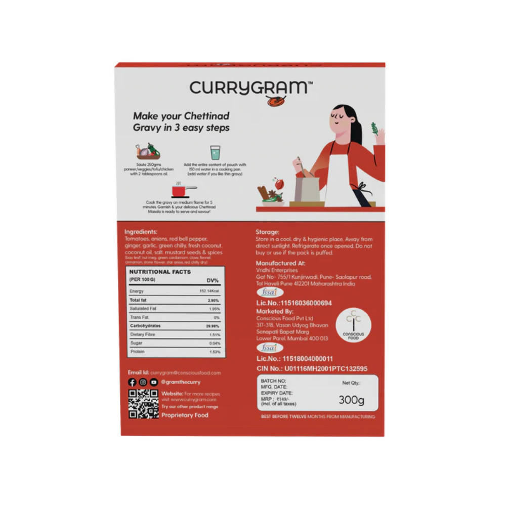 Currygram Chettinad Masala | Grab2Buy