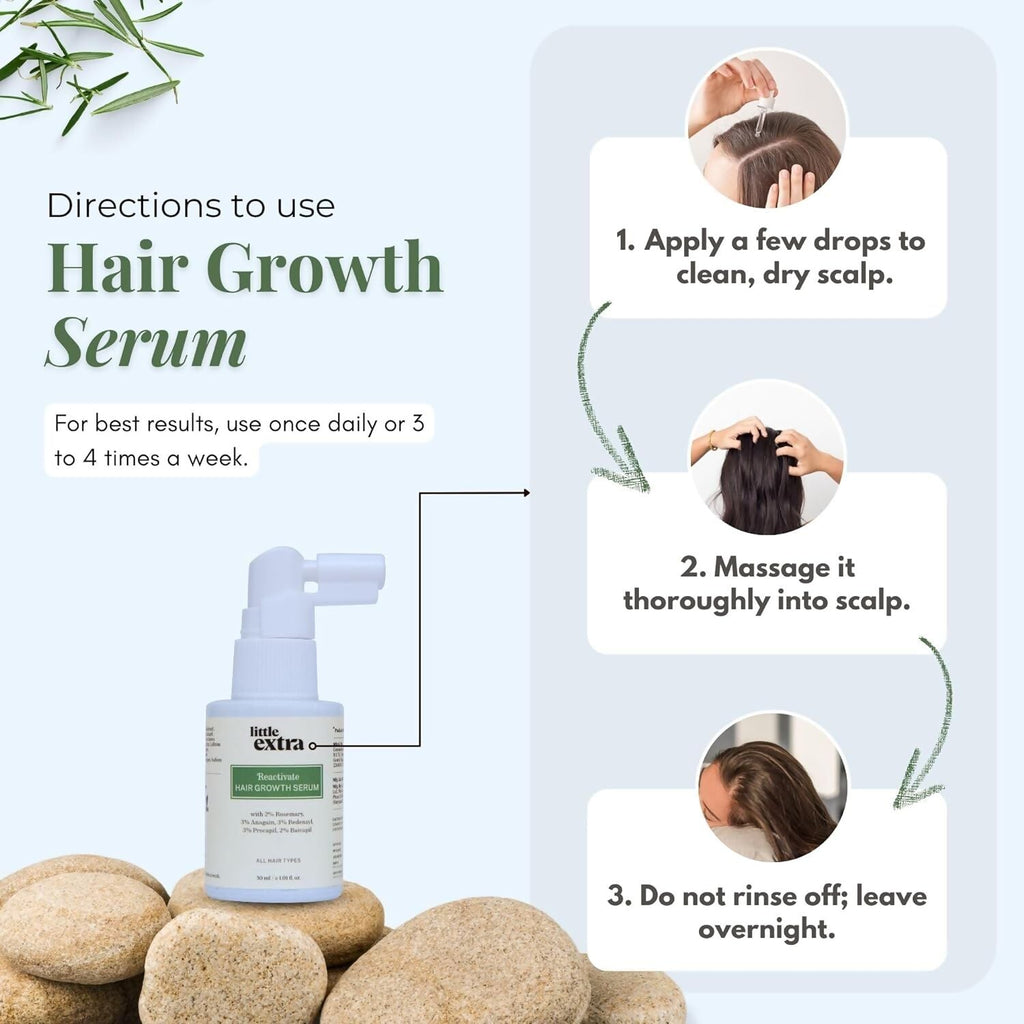 Little Extra Reactivate Hair Growth Serum | Grab2Buy