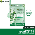 Garnier Skin Naturals Hydra Bomb Green Tea Face Serum Sheet Mask | Grab2Buy
