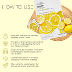 The Face Shop Real Nature Lemon Face Mask - Korean Skincare | Grab2Buy