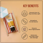 Dr. Sheth's Ceramide & Vitamin C Sunscreen SPF 50+ PA+++ UVA UVB Sun Protection, For All Skin Types | Grab2Buy