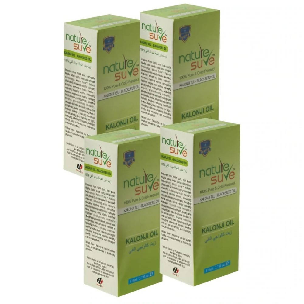 Nature Sure 100% Pure & Cold-Pressed Kalonji Tel - Black Seed Oil | Grab2Buy