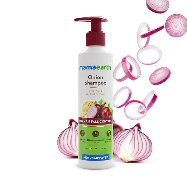 Mamaearth Onion Shampoo For Hair Fall Care | Grab2Buy