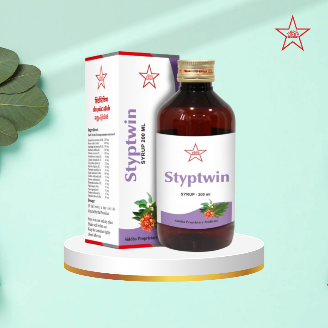 Skm Ayurveda Styptwin Syrup | Grab2Buy