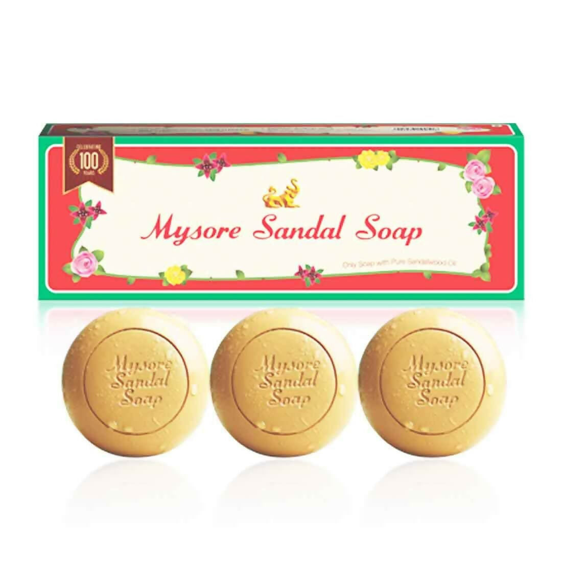 Mysore Sandal Soap with Pure Sandalwood Oil | Grab2Buy