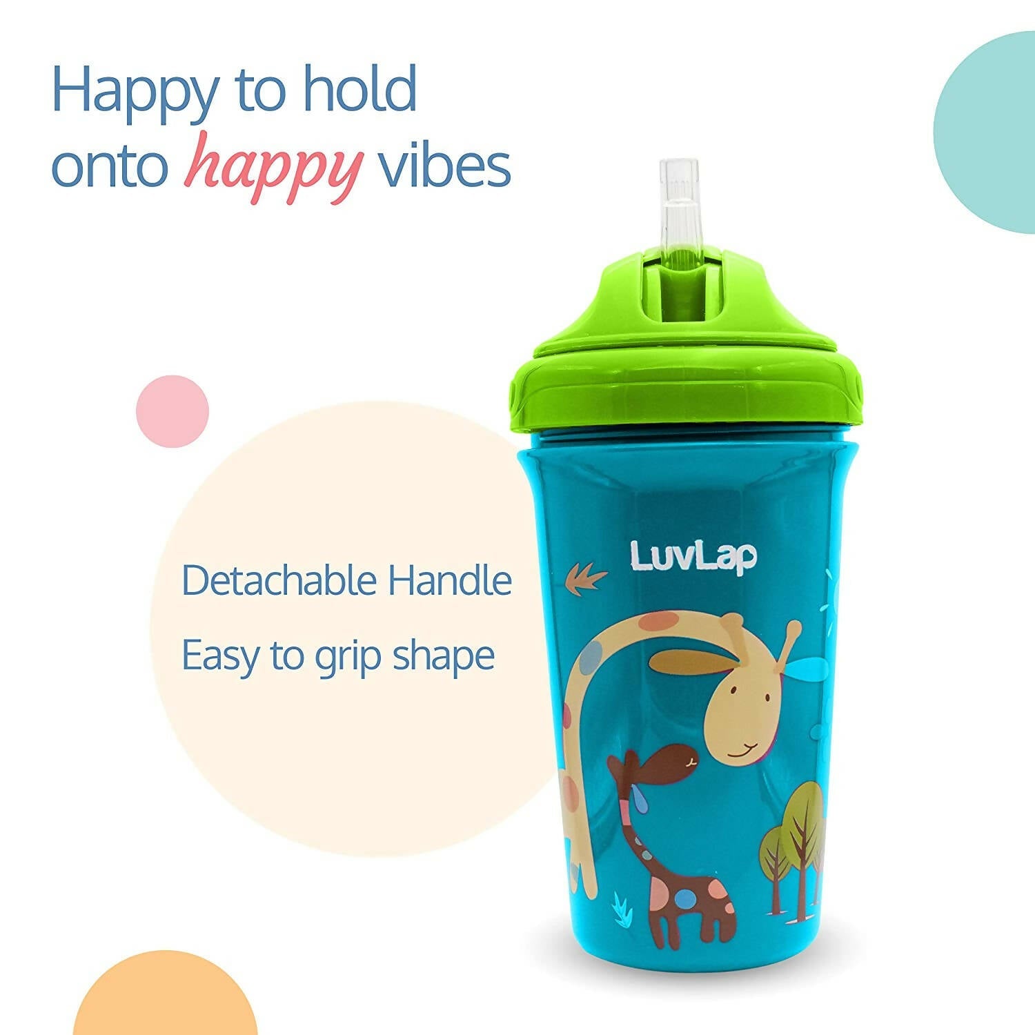 LuvLap Tiny Giffy Sipper for Infant/Toddler | Grab2Buy