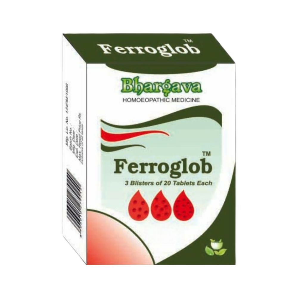 Dr. Bhargava Homeopathy Ferroglob Tablets | Grab2Buy