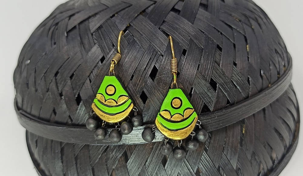 Terracotta Hangings-Light Green | Grab2Buy