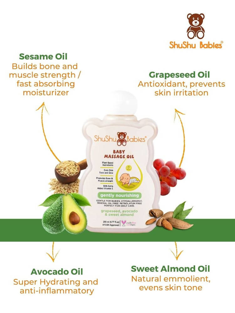ShuShu Babies Baby Massage Oil | Grab2Buy