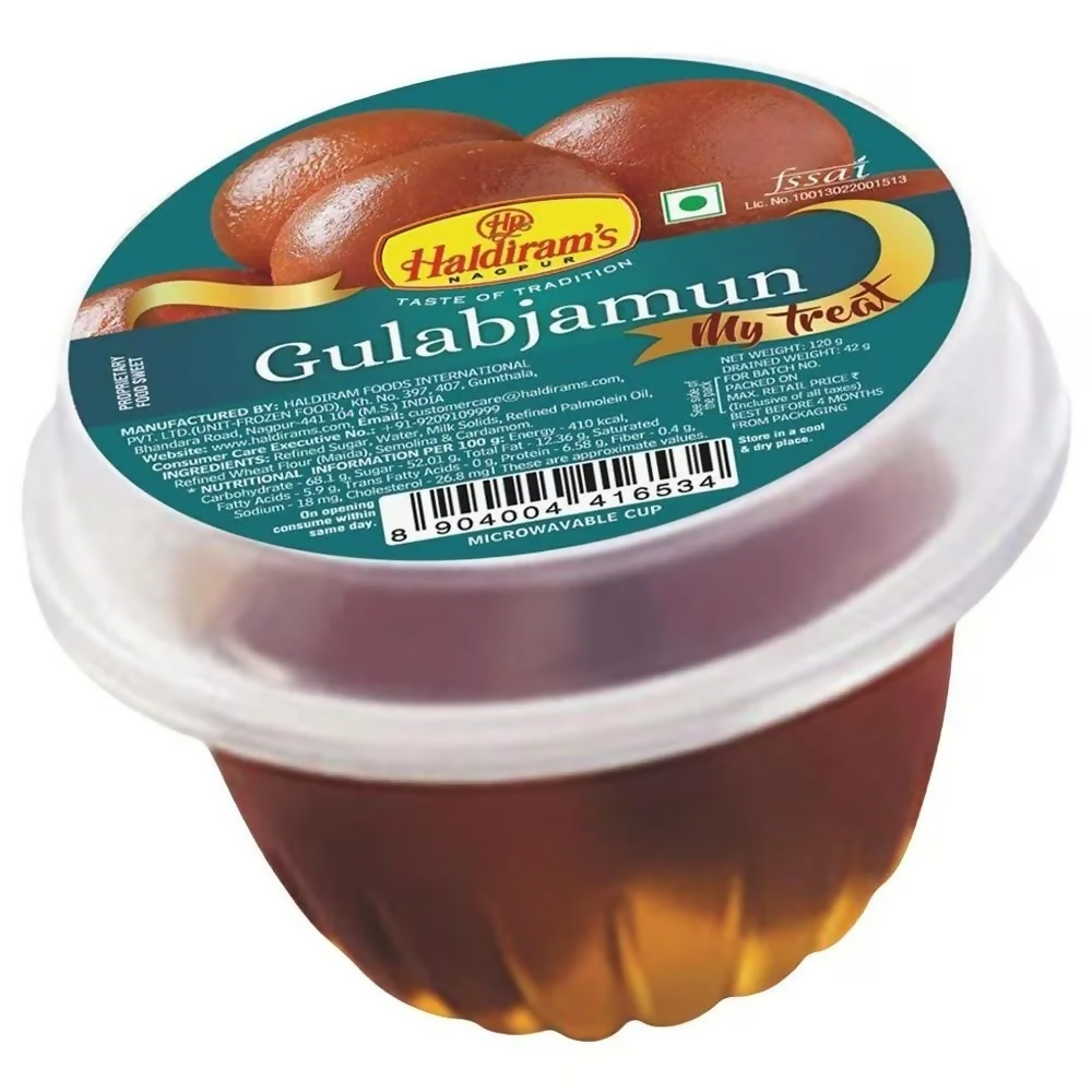 Haldiram's Gulab Jamun Cup | Grab2Buy
