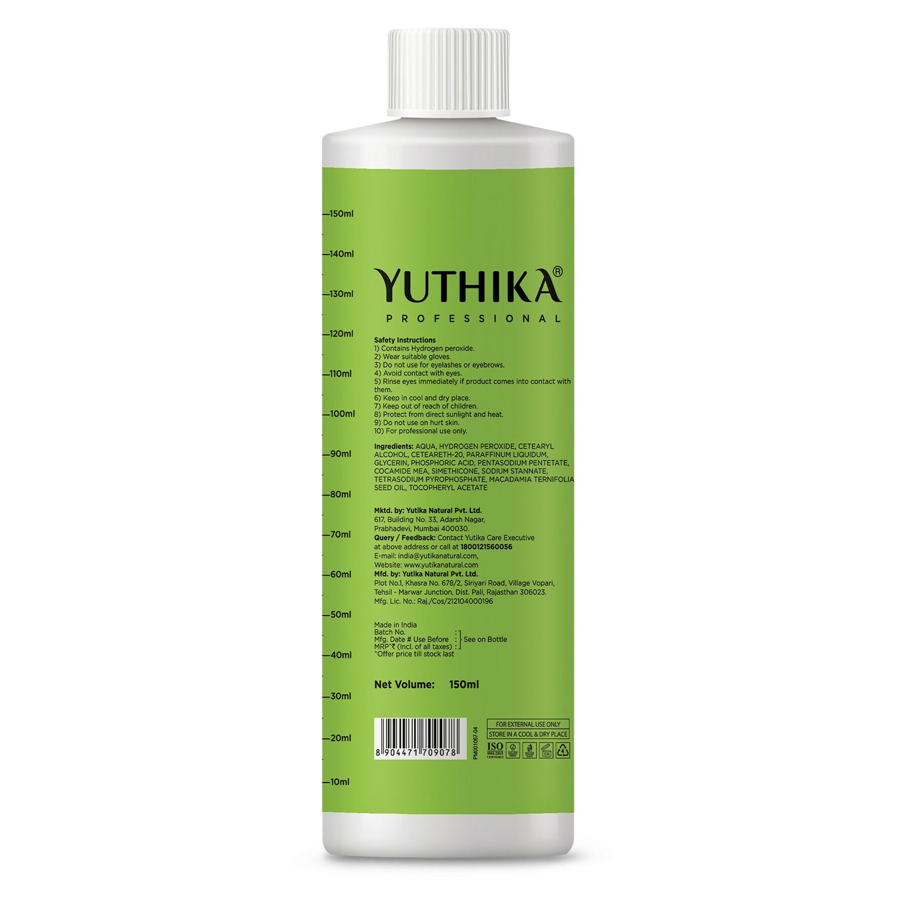 Yuthika Professional Hair Developer 40 Volume (12%) | Grab2Buy